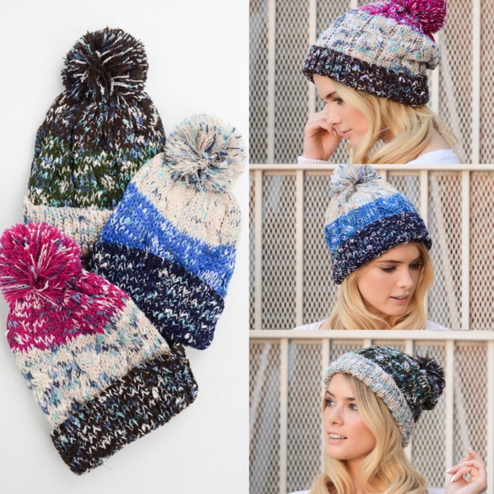 Pom Pom Beanie